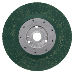 Imaginea produsului pentru Perii disc, sârmă ondulată, impregnată cu plastic