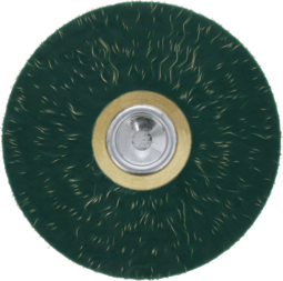 Product image for Wheel brushes, crimped wire, plastic-bonded