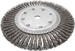 Product group image for Wheel brushes, knotted wire