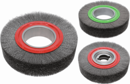 Product group image for Wheel brushes for table-deburring machines, crimped wire