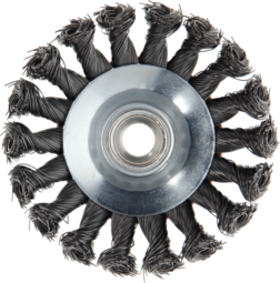 Product image for Bevel brushes, knotted wire