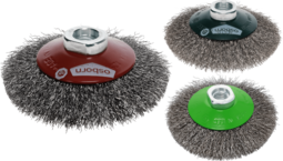 Image de groupe de produits pour Brosses coniques, fils ondulés