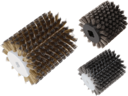 Product group image for Roller brushes for burnishing machines, crimped wire