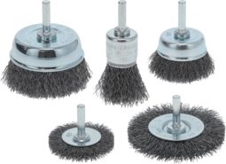 Product group image for Kit of 5 DIY brushes, crimped wire
