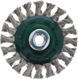 Product image for Wheel brushes, knotted wire