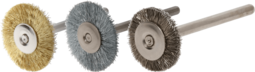 Image de groupe de produits pour Brosses circulaires miniatures, fil ondulé