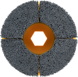 Produktfoto für ATB®-Tellerbürsten mit Vollbesatz, mit Spannset kombinierbar