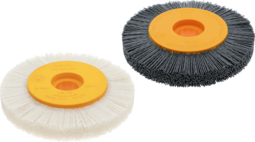 Image de groupe de produits pour Brosse circulaire ATB® garnissage plein, sur porte outil pour fraises.