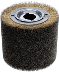 Product image for Roller brushes for WPC machines, crimped wire