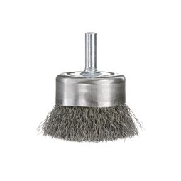 Product image for Crimped Wire Cup Brush with Shank