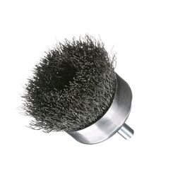 Product image for Crimped Wire Cup Brush with Shank