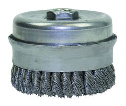 Product image for Knot Wire Cup Brush w/ Bridle - Heavy Duty