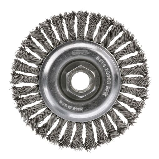 Knot Wire Wheel Brush USPBWB009 Osborn LLC Richmond, IN USA
