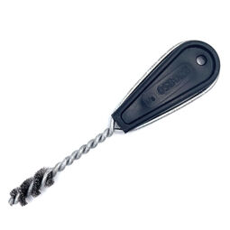 Product image for Crimped Wire Spiral Tube Brush, Single Stem Single Spiral, with handle