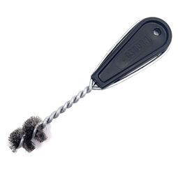 Product image for Crimped Wire Spiral Tube Brush, Single Stem Single Spiral, with handle