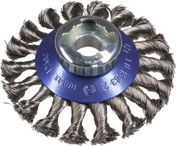 Product image for Bevel brushes, twist-knot wire, X-Lock