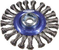 Product image for Wheel brushes, twist-knot wire, X-Lock