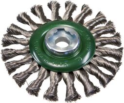 Product image for Wheel brushes, twist-knot wire, X-Lock