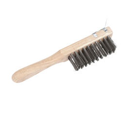 Imagem do produto para Escova de arame com cabo reto e raspador