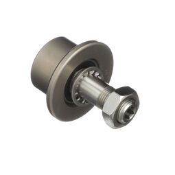 Product image for FLRS Stainless Steel Concentric Stud Flanged Cam Followers - Inch Sizes
