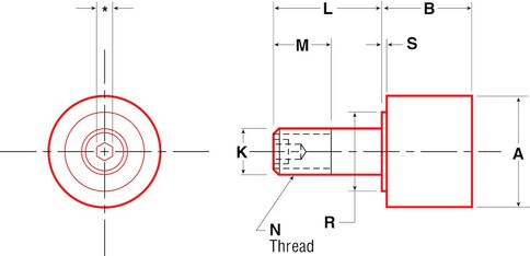 PLR Plain - Concentric Stud Style, Inch Sizes | USCFPL005 | Osborn LLC ...